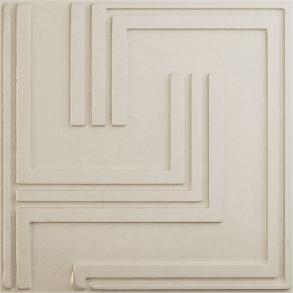 Ekena Millwork 19 5/8in. W x 19 5/8in. H Geometric EnduraWall Decorative 3D Wall Panel Covers 2.67 Sq. Ft. WP20X20GMEPE - main